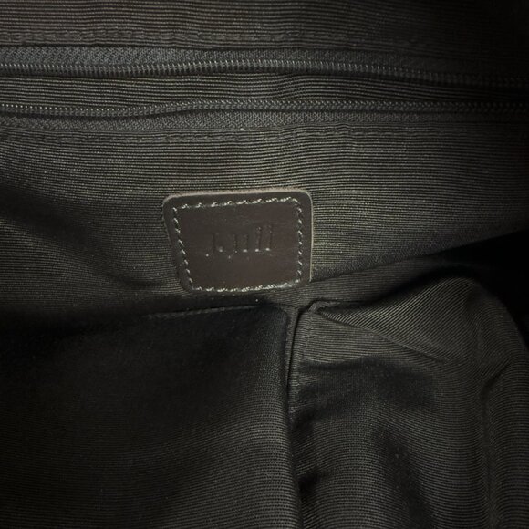 J.JILL Woven Straw Shoulder Bag Blue Boho Hobo Tote Leather Strap - Picture 7 of 10